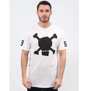 Stussy crossbones t shirt